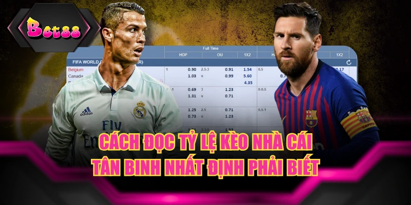 Cách Đọc Tỷ Lệ Kèo Nhà Cái Tân Binh Nhất Định Phải Biết