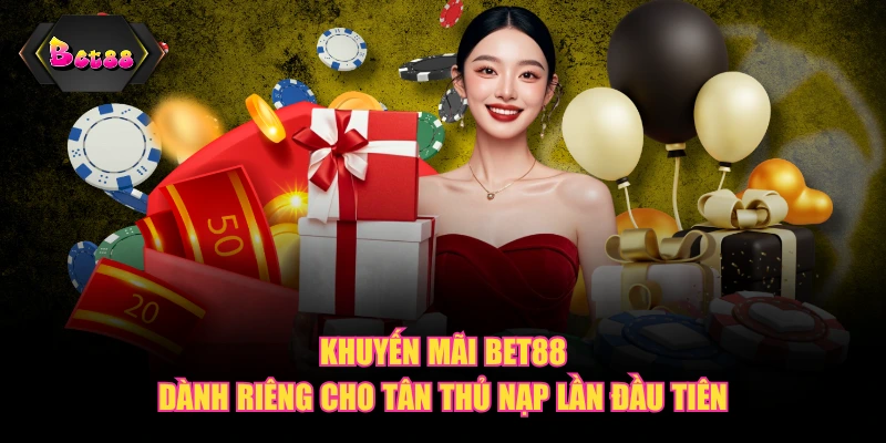 Khuyến mãi BET88 dành riêng cho tân thủ nạp lần đầu tiên